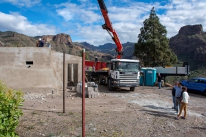 El Ayuntamiento construye un depósito de agua de mayor capacidad para   Barranquillo Andrés y Soria