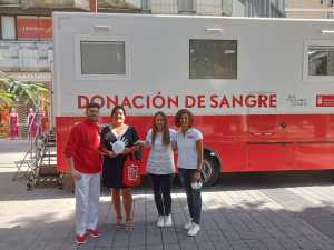 Hemodonación y Hemoterapia mantiene operativa esta semana una unidad móvil en la Avenida Mesa y López