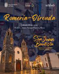 Telde se prepara para vivir su gran Romería-Ofrenda a San Juan en el año del 675 aniversario de la ciudad