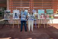 Presentados los carteles de los cortos del alumnado de Mogán contra el acoso escolar