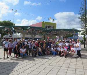 La Plaza de La Atalaya acogió el II Encuentro de Mayores con la participación de vecinos de Guía y Gáldar