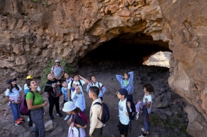 Culmina el proyecto de educación patrimonial que ha dado a conocer el yacimiento de La Fortaleza a más de 3.000 escolares canarios