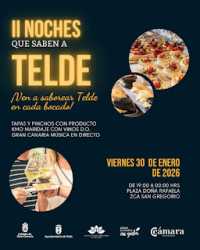 Los Llanos vive este viernes la II edición de ‘Noches que saben a Telde’ con gastronomía local, vinos de la isla y música en directo