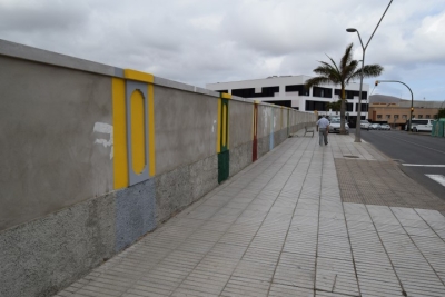 Gáldar avanza en la obra de embellecimiento de la Bajada de Las Guayarminas y el Paseo de Los Guanartemes