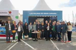 Canarias a toda vela en el Salón Náutico Naval Grand Pavois en La Rochelle