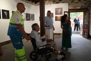 El músico y diseñador colombiano afincado en Gran Canaria expone en Maspalomas su trabajo de desnudos artísticos