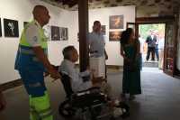 El músico y diseñador colombiano afincado en Gran Canaria expone en Maspalomas su trabajo de desnudos artísticos