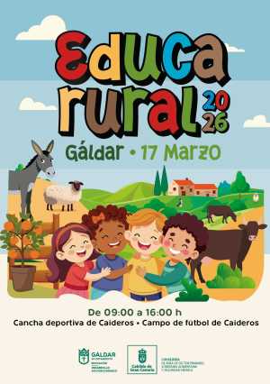 Gáldar lleva la ruralidad a más de 300 escolares en la cuarta edición de ‘Educa Rural’
