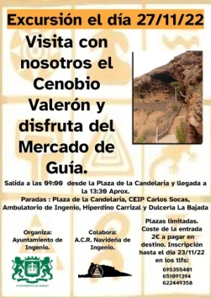 Excursión este domingo al Cenobio de Valerón y el Mercado de Guía