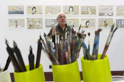 J. Morgan, el cronista de la actualidad dibujada que nos invita a pensar y reír