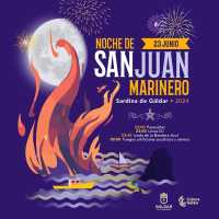 Sardina celebra el domingo la Noche de San Juan Marinero con música y la izada de la Bandera Azul