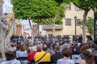 La Escuela Municipal de Música de Gáldar llena la Plaza de Santiago en su concierto de fin de curso