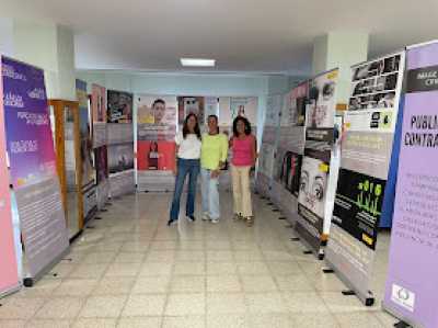 Igualdad inaugura una exposición fotográfica contra la violencia de género en el Centro de Mayores de Telde