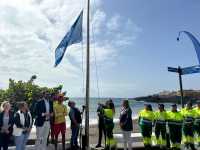 Telde iza la bandera azul en cuatro de sus playas