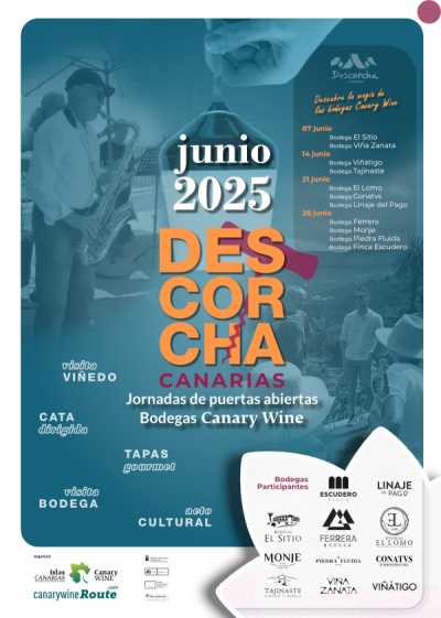 “Descorcha Canarias 2025”, jornadas de puertas abiertas para descubrir la magia de las bodegas de Canary Wine