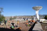 El jardín del Centro Aeroespacial de Maspalomas sigue creciendo