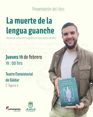 Gáldar acoge la presentación de ‘La muerte de la lengua guanche’, de Rumen Sosa Martín