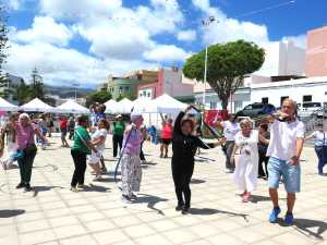 Los mayores de Guía, Gáldar y Agaete disfrutaron a lo grande durante el ‘Encuentro de Mayores’ celebrado hoy en La Atalaya