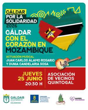 Los Quintana acoge una nueva gala solidaria ‘Gáldar con el corazón en Mozambique’ para apoyar proyectos educativos