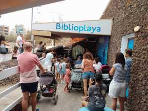 La Biblioplaya de Telde, único servicio de Canarias destacado por el Consejo de Cooperación Bibliotecaria