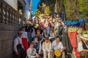 15 carretas y 15 agrupaciones folclóricas participan en la Romería-Ofrenda a San Antonio El Chico este sábado