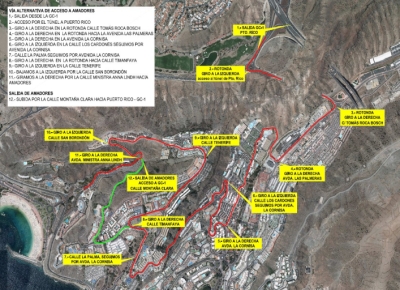 Mogán informa de las restricciones  de tráfico del 20 de abril por el Anfi Challenge Mogán Gran Canaria