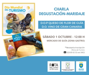 El Gastromercado acoge una charla con degustación de quesos de Guía y vinos de Gran Canaria