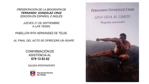 El Rita Hernández acoge la presentación de la biografía del deportista y empresario, Fernando González