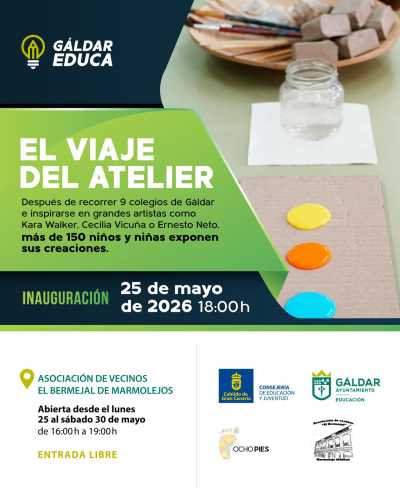 La exposición colectiva de ‘El Viaje del Atelier’ abre sus puertas el 25 de mayo en Marmolejos