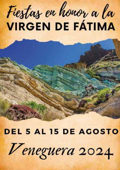 Veneguera celebra las Fiestas en honor  a Fátima del 5 al 15 de agosto