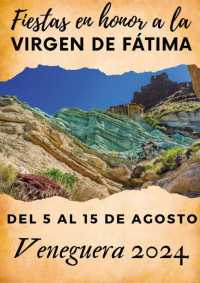 Veneguera celebra las Fiestas en honor  a Fátima del 5 al 15 de agosto