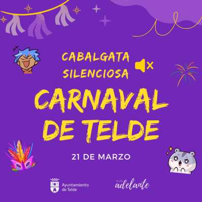 Telde prepara la primera Cabalgata del Carnaval silenciosa de su historia