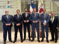 Manuel Domínguez resalta las ventajas de Canarias como centro de negocios entre Europa, África y América