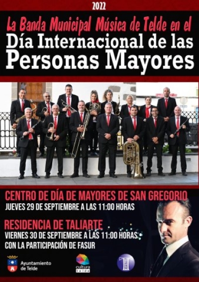 La Banda Municipal de Música ofrece dos recitales para conmemorar el Día Internacional de las Personas Mayores