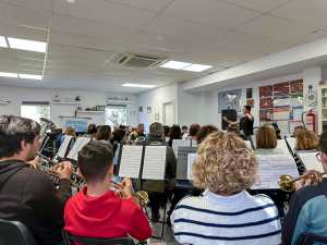 58 personas participan en la Jornada de Desarrollo Artístico con la directora de banda Vivian Gutiérrez Abreu