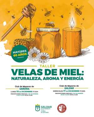 Clubes de Mayores organiza dos talleres artesanales de velas de miel en Sardina y Gáldar