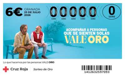 El Sorteo de Oro de Cruz Roja amplía este año sus premios para llegar a más personas