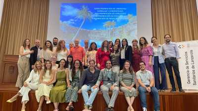 La Gerencia Sanitaria de Lanzarote homenajea a los once residentes de Medicina que culminan su formación