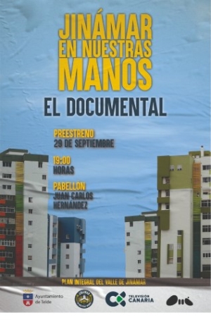 El pabellón Juan Carlos Hernández acoge este jueves el preestreno del documental ‘Jinámar en nuestras manos’