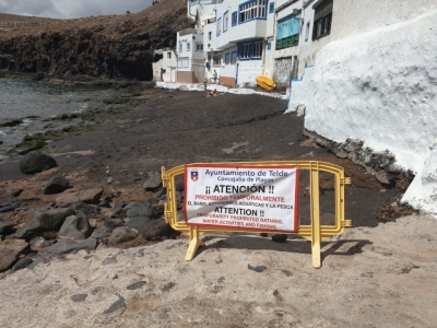 Telde cierra al baño de manera preventiva y provisional las playas de Salinetas, Tufia, Ojos de Garza y Aguadulce