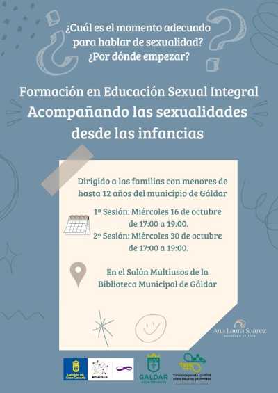 Comienza en Gáldar el Proyecto de Educación Sexual Integral en niveles de Educación Primaria