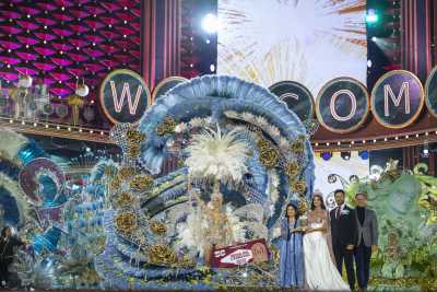 Carla Benítez González, reina del Carnaval de «Las Vegas»