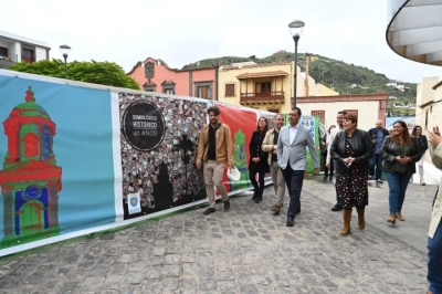 El Ayuntamiento de Guía remodela la Plaza Luján Pérez, del casco histórico, con cerca de 1 millón de euros financiados por el Cabildo