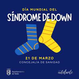 Telde visibiliza el Día Mundial del Síndrome de Down