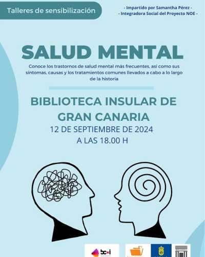 La Biblioteca Insular retoma los talleres de sensibilización abordando la salud mental