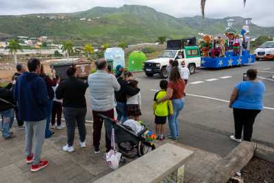 Gáldar suspende la Cabalgata de Pajes Reales por las medianías debido al viento y lluvias