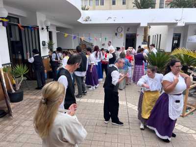 Emoción, tradiciones y convivencia en el Centro Ocupacional Comarcal Santa María de Guía en la celebración del Día de Canarias