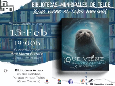 La Biblioteca Arnao acoge la presentación del libro ‘¡Qué viene el lobo marino! ¡Qué viene!’