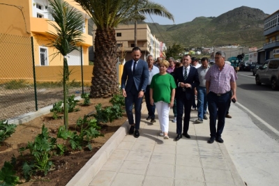 Gáldar ultima la franja peatonal de la Subida de Hoya de Pineda