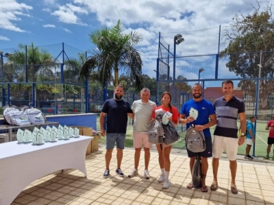 72 parejas y más de 90 partidos en el I Torneo de Pádel Mogán Cálido Paraíso